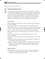 Preview for 4 page of Electrolux FAVORIT 40760 User Manual