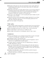 Предварительный просмотр 5 страницы Electrolux FAVORIT 40760 User Manual