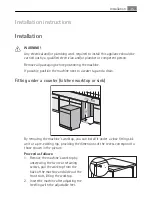 Предварительный просмотр 35 страницы Electrolux FAVORIT 40860 User Manual