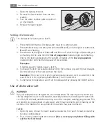 Предварительный просмотр 8 страницы Electrolux FAVORIT 50673 User Manual