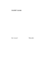 Preview for 1 page of Electrolux FAVORIT 55090I User Manual