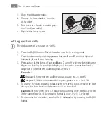 Предварительный просмотр 12 страницы Electrolux FAVORIT 65010 VI User Manual