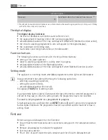 Preview for 6 page of Electrolux FAVORIT 65019 U User Manual