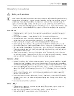 Preview for 3 page of Electrolux FAVORIT 65511 VI User Manual