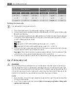 Preview for 8 page of Electrolux FAVORIT 65511 VI User Manual