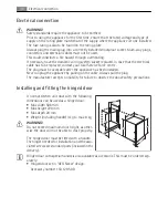 Preview for 30 page of Electrolux FAVORIT 65511 VI User Manual