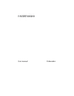 Electrolux FAVORIT 88020I User Manual preview