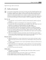 Preview for 3 page of Electrolux FAVORIT 88020I User Manual