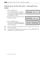 Preview for 8 page of Electrolux FAVORIT 88080 Vi User Manual