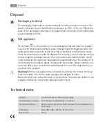 Preview for 38 page of Electrolux FAVORIT 88080 Vi User Manual