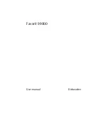 Electrolux Favorit 99000 User Manual preview