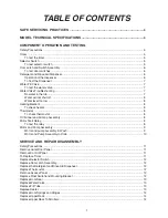 Preview for 2 page of Electrolux FDR251RJR0 Service Manual