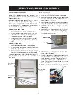 Предварительный просмотр 12 страницы Electrolux FDR251RJR0 Service Manual