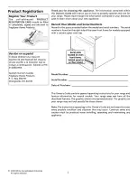 Preview for 2 page of Electrolux FEF365CGSC Owner'S Manual