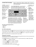 Preview for 10 page of Electrolux FEF365CGSC Owner'S Manual