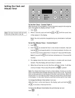 Preview for 11 page of Electrolux FEF365CGSC Owner'S Manual