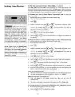 Preview for 14 page of Electrolux FEF365CGSC Owner'S Manual