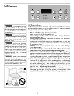 Preview for 16 page of Electrolux FEF365CGSC Owner'S Manual