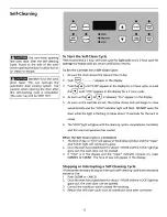 Preview for 17 page of Electrolux FEF365CGSC Owner'S Manual