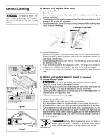 Preview for 20 page of Electrolux FEF365CGSC Owner'S Manual