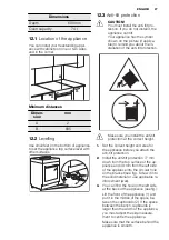 Preview for 27 page of Electrolux FEH60G2102 User Manual