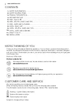 Preview for 2 page of Electrolux FEH60P2102 User Manual