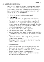 Preview for 3 page of Electrolux FEH60P2102 User Manual