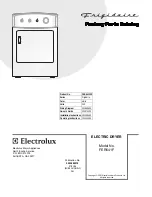 Предварительный просмотр 1 страницы Electrolux FER641F Factory Parts Catalog