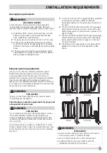 Предварительный просмотр 5 страницы Electrolux FFRE4120SW Installation Manual