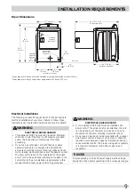 Предварительный просмотр 9 страницы Electrolux FFRE4120SW Installation Manual