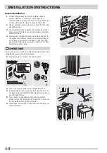 Предварительный просмотр 14 страницы Electrolux FFRE4120SW Installation Manual