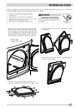 Предварительный просмотр 15 страницы Electrolux FFRE4120SW Installation Manual