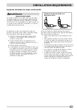 Предварительный просмотр 43 страницы Electrolux FFRE4120SW Installation Manual