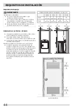 Предварительный просмотр 44 страницы Electrolux FFRE4120SW Installation Manual