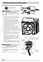 Предварительный просмотр 48 страницы Electrolux FFRE4120SW Installation Manual