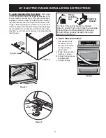 Preview for 3 page of Electrolux FGEF300DNB Installation Instructions Manual