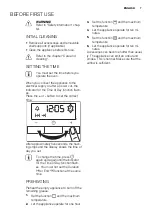 Предварительный просмотр 7 страницы Electrolux FHH6886-GK User Manual