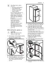 Preview for 17 page of Electrolux FI23/11ND User Manual