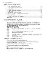 Preview for 22 page of Electrolux FI23/11ND User Manual