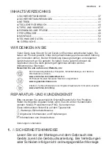 Preview for 37 page of Electrolux FI23/11NDV User Manual