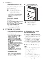 Предварительный просмотр 44 страницы Electrolux FI252/2T User Manual