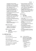 Preview for 5 page of Electrolux FI291/2TS User Manual