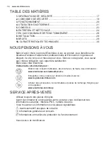 Preview for 16 page of Electrolux FI292 User Manual