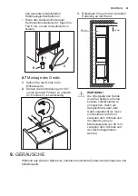 Предварительный просмотр 61 страницы Electrolux FI5004NA+ User Manual