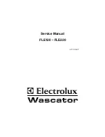 Electrolux FLE120 Service Manual preview