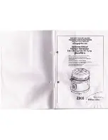 Electrolux Flexio Z803 Operating Manual preview