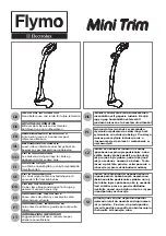 Preview for 1 page of Electrolux Flymo Mini-Trim Manual