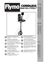 Electrolux Flymo Multi-Trim CT250 Plus Instructional Manual preview