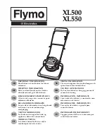 Electrolux FLYMO XL500 User Manual preview