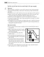 Preview for 16 page of Electrolux FM4360G-AN User Manual